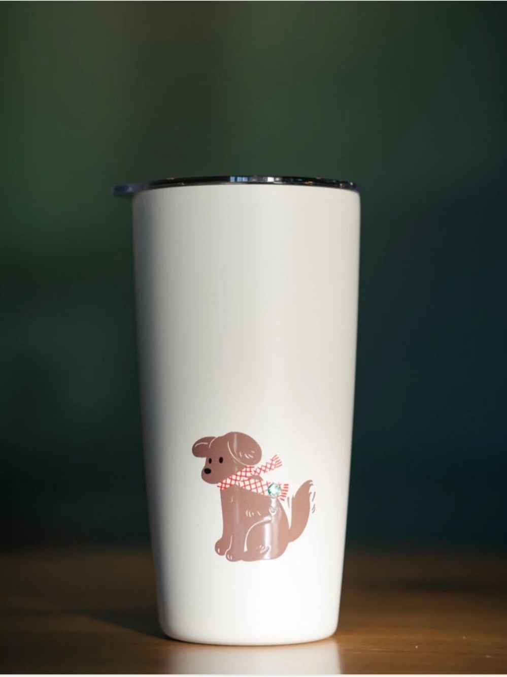 Starbucks x Miir Holiday Puppy Tumbler